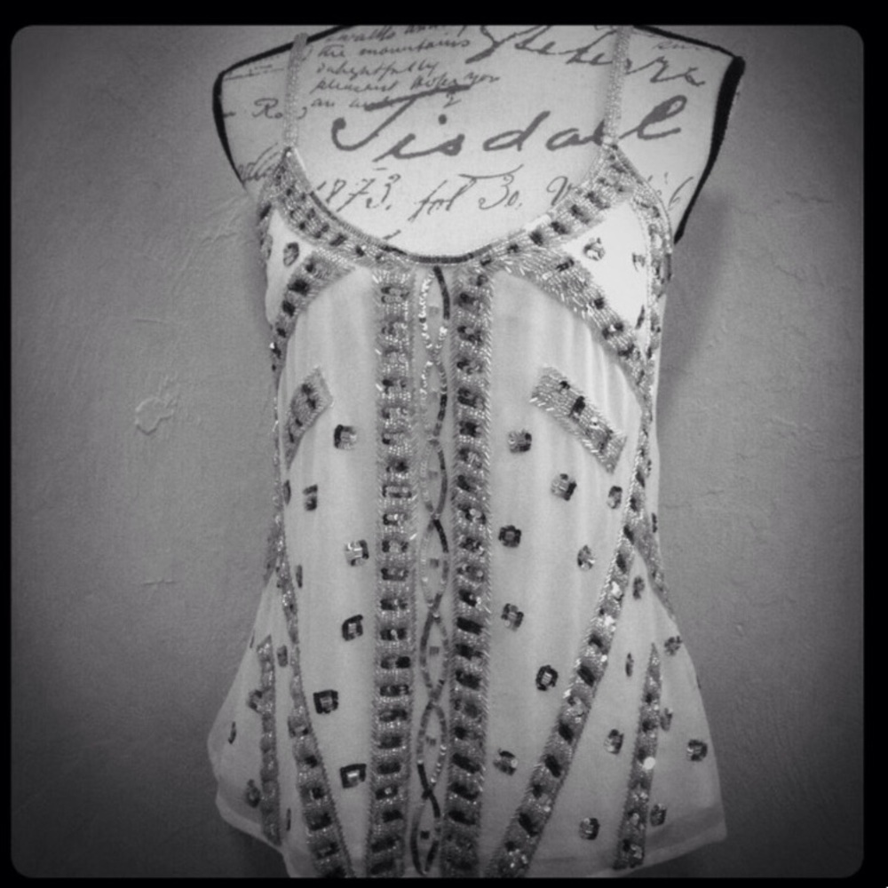 Beautiful Sequin Tank Top